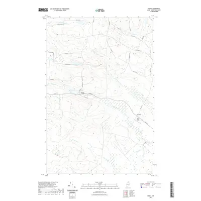 2021 Map of Daigle, 2021 Print