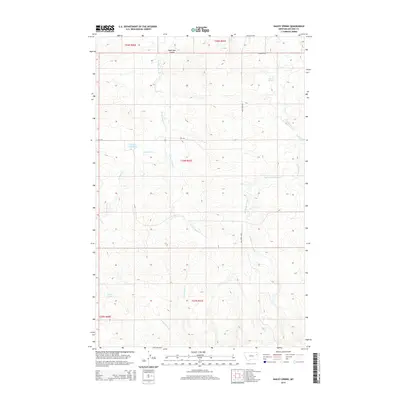 2014 Map of Dailey Spring, 2014 Print