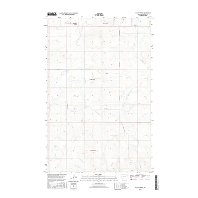 2017 Map of Dailey Spring, 2017 Print