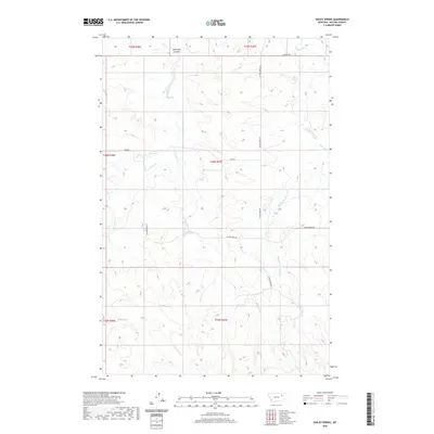 2020 Map of Dailey Spring, 2020 Print