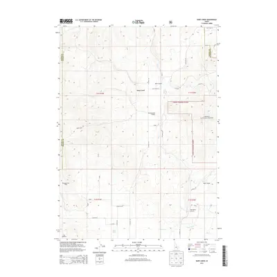 2013 Map of Dairy Creek, 2013 Print
