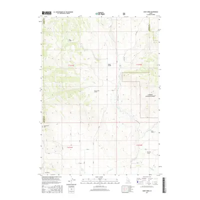 2017 Map of Dairy Creek, 2017 Print