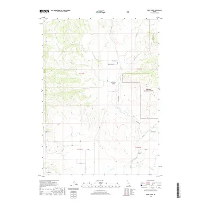 2020 Map of Dairy Creek, 2020 Print