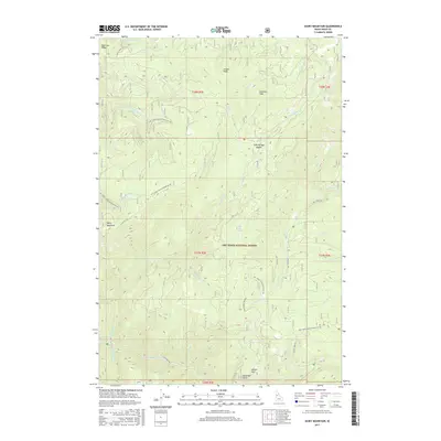 2017 Map of Dairy Mountain, 2017 Print