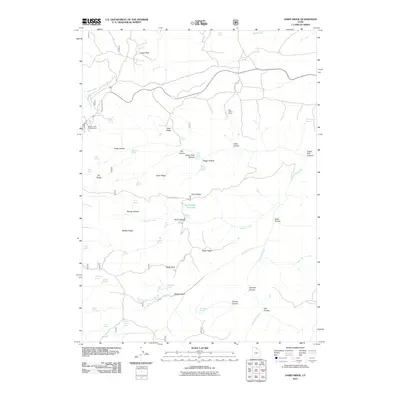 2011 Map of Dairy Ridge, 2011 Print