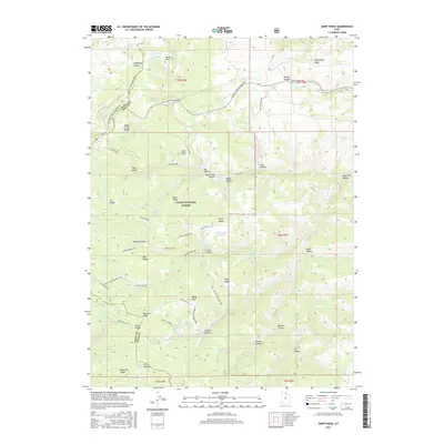 2017 Map of Dairy Ridge, 2017 Print