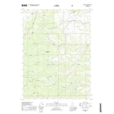 2020 Map of Dairy Ridge, 2020 Print