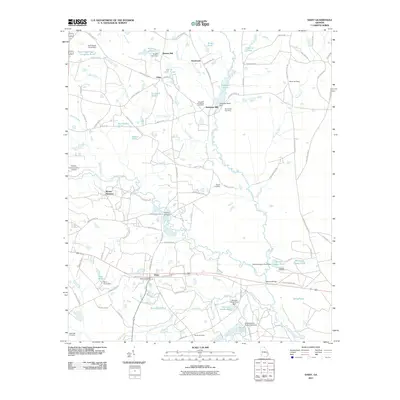 2011 Map of Daisy, 2011 Print