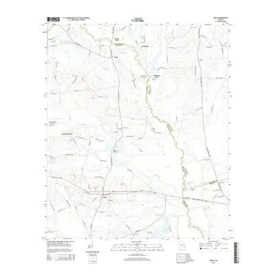 2014 Map of Daisy, 2014 Print