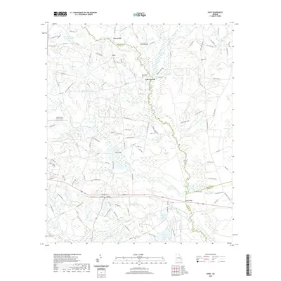 2020 Map of Daisy, 2020 Print