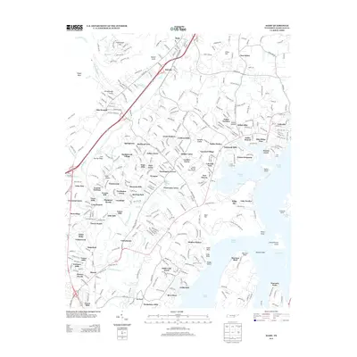 2013 Map of Daisy, 2013 Print