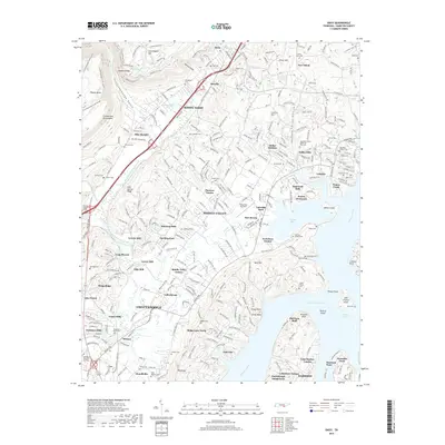 2019 Map of Daisy, 2019 Print