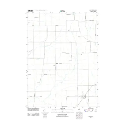 2012 Map of Dakota, 2012 Print