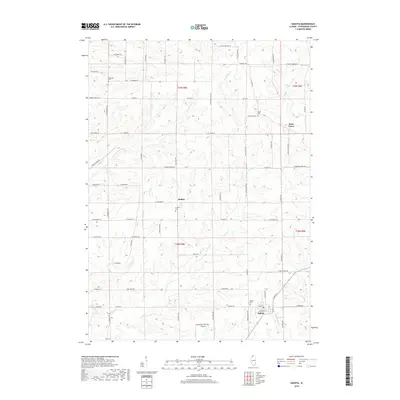 2018 Map of Dakota, 2018 Print