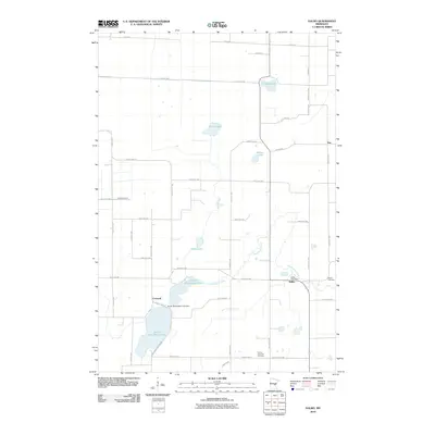 2010 Map of Dalbo, 2010 Print