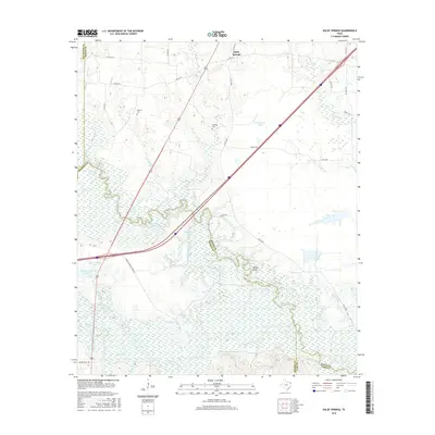 2016 Map of Dalby Springs, 2016 Print