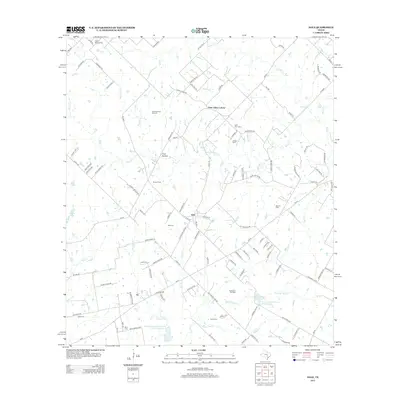 2013 Map of Dale, 2013 Print