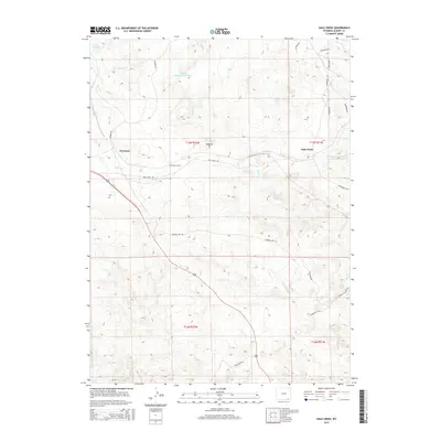 2015 Map of Dale Creek, 2015 Print