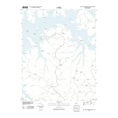 2010 Map of Dale Hollow Reservoir SE, 2010 Print