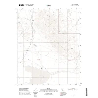 2018 Map of Dale Lake, 2018 Print