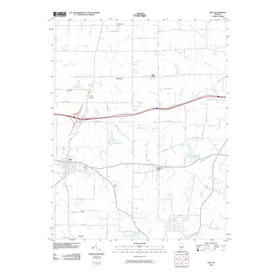 2010 Map of Dale, 2010 Print