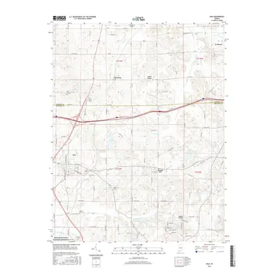 2016 Map of Dale, 2016 Print