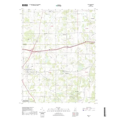 2019 Map of Dale, 2019 Print