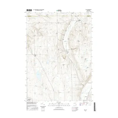 2016 Map of Dale, 2016 Print
