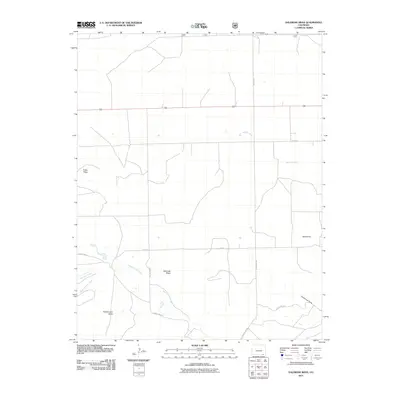 2011 Map of Dalerose Mesa, 2011 Print