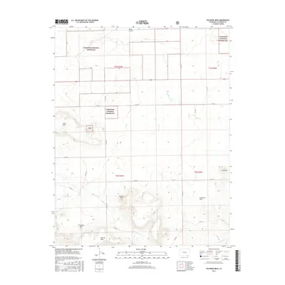 2016 Map of Dalerose Mesa, 2016 Print