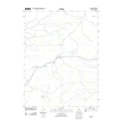 2012 Map of Dales, 2012 Print