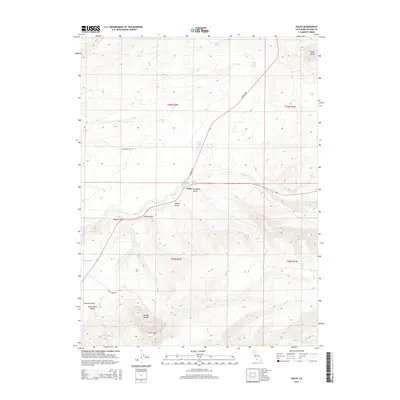 2015 Map of Dales, 2015 Print