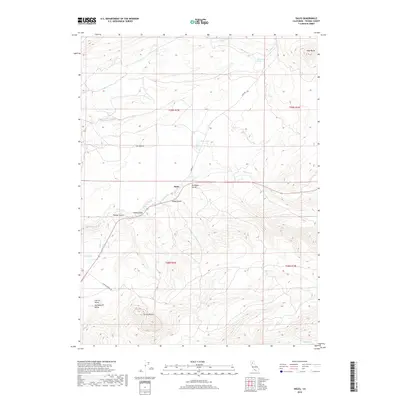 2018 Map of Dales, 2018 Print