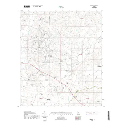 2018 Map of Daleville, 2018 Print