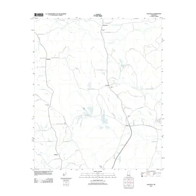 2012 Map of Daleville, 2012 Print