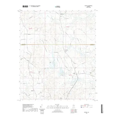 2018 Map of Daleville, 2018 Print