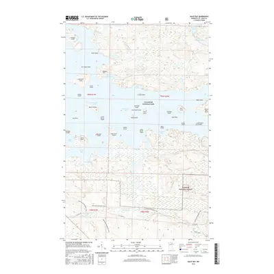 2016 Map of Daley Bay, 2016 Print