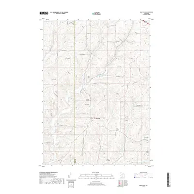 2018 Map of Daleyville, 2018 Print