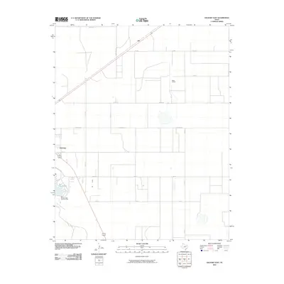 2010 Map of Dalhart East, 2010 Print