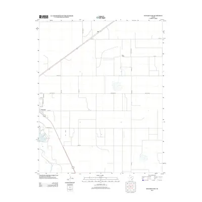 2012 Map of Dalhart East, 2012 Print