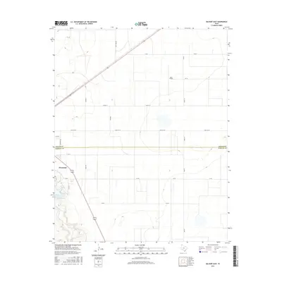 2016 Map of Dalhart East, 2016 Print