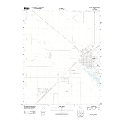 2010 Map of Dalhart West, 2010 Print