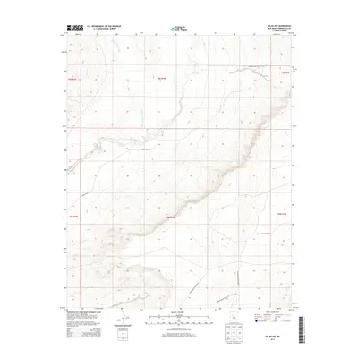 2013 Map of Dalies NW, 2013 Print