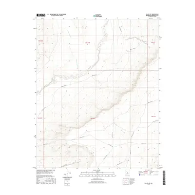 2017 Map of Dalies NW, 2017 Print