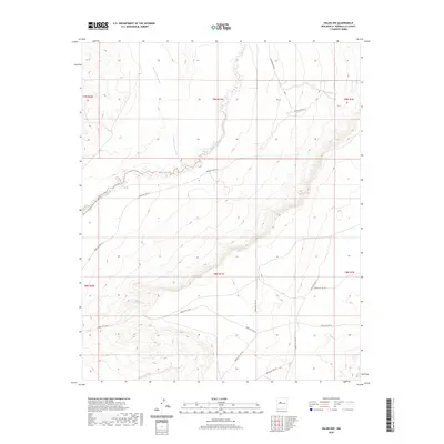 2020 Map of Dalies NW, 2020 Print