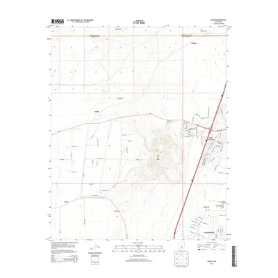 2013 Map of Dalies, 2013 Print