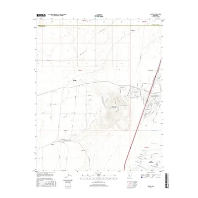 2017 Map of Dalies, 2017 Print