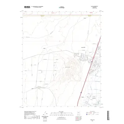 2023 Map of Dalies, 2023 Print