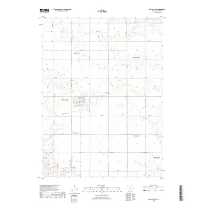 2018 Map of Dallas Center, 2018 Print