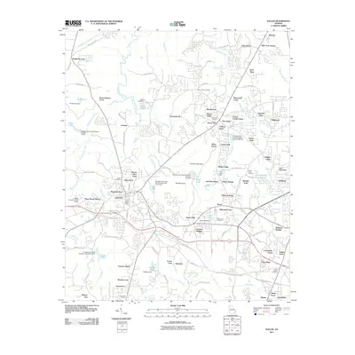 2011 Map of Dallas, 2011 Print
